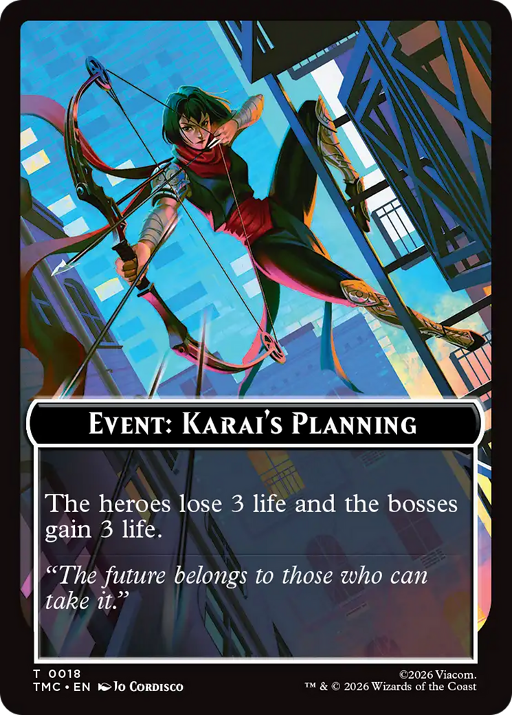Event: Karai's Planning [Teenage Mutant Ninja Turtles Commander Tokens] | Gate City Games LLC