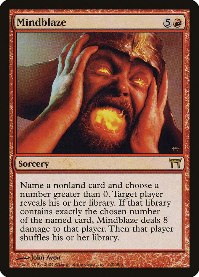 Mindblaze [Champions of Kamigawa] | Gate City Games LLC