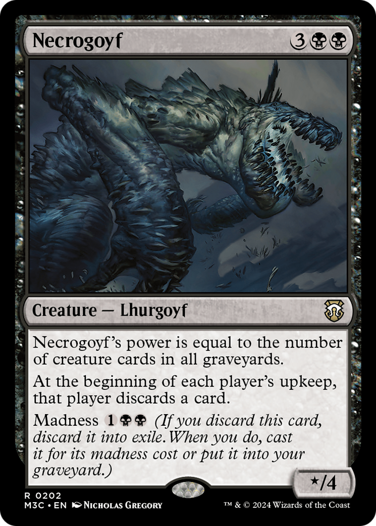 Necrogoyf [Modern Horizons 3 Commander] | Gate City Games LLC