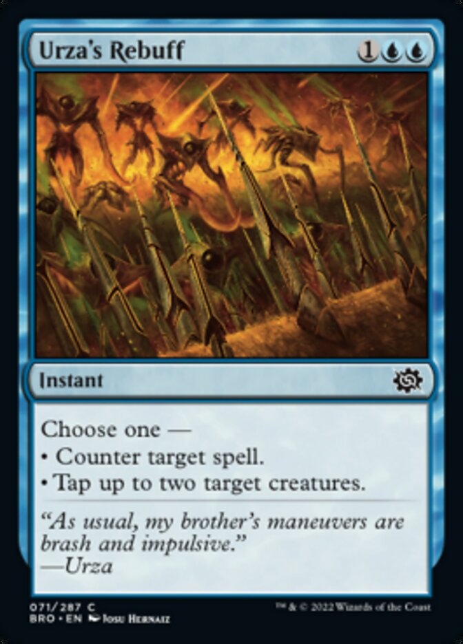 Urza's Rebuff [The Brothers' War] | Gate City Games LLC
