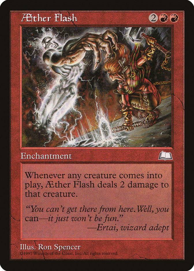 Aether Flash [Weatherlight] | Gate City Games LLC