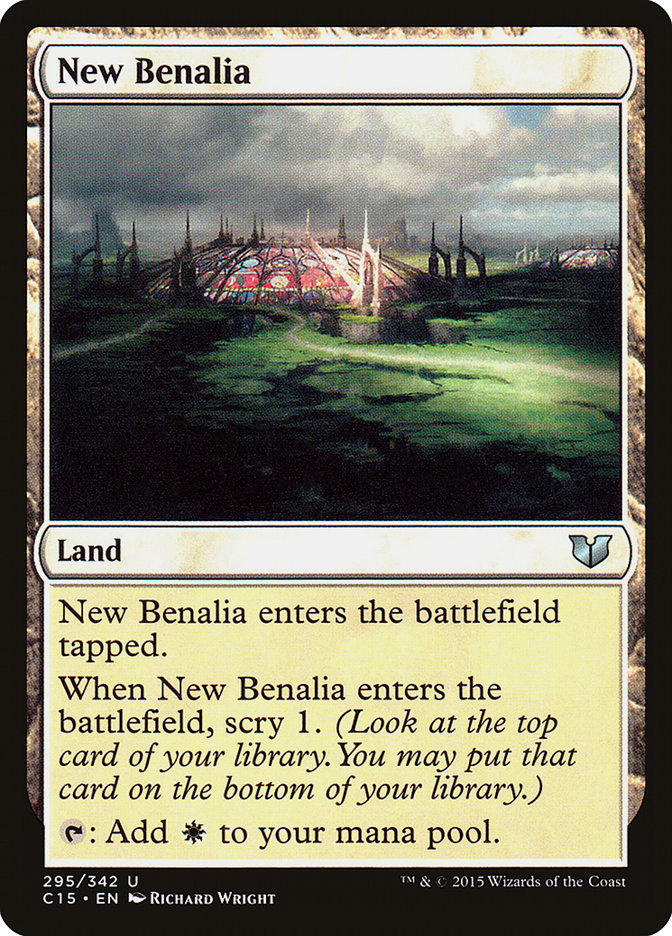 New Benalia [Commander 2015] | Gate City Games LLC