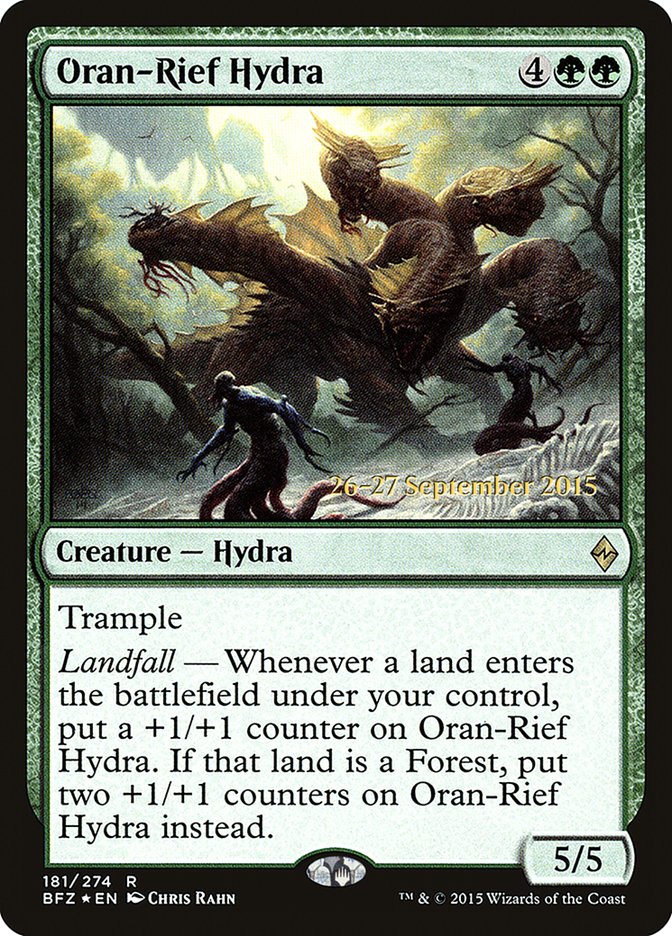 Oran-Rief Hydra [Battle for Zendikar Prerelease Promos] | Gate City Games LLC