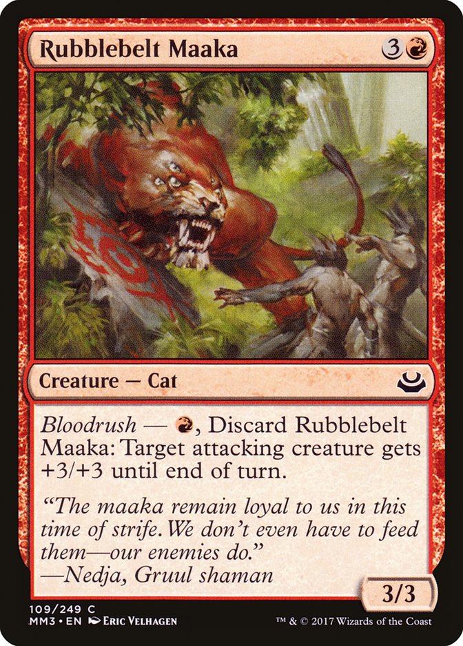 Rubblebelt Maaka [Modern Masters 2017] | Gate City Games LLC