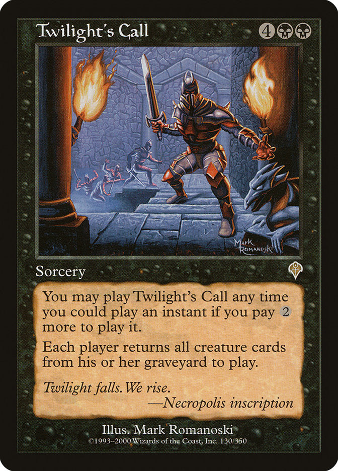Twilight's Call [Invasion] | Gate City Games LLC