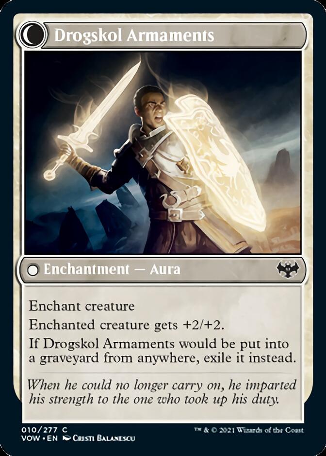 Drogskol Infantry // Drogskol Armaments [Innistrad: Crimson Vow] | Gate City Games LLC