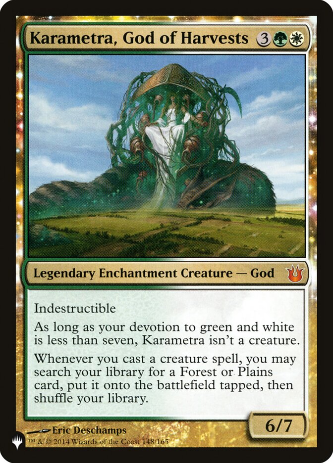 Karametra, God of Harvests [The List] | Gate City Games LLC