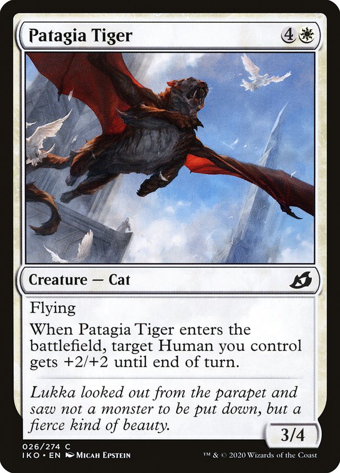 Patagia Tiger [Ikoria: Lair of Behemoths] | Gate City Games LLC