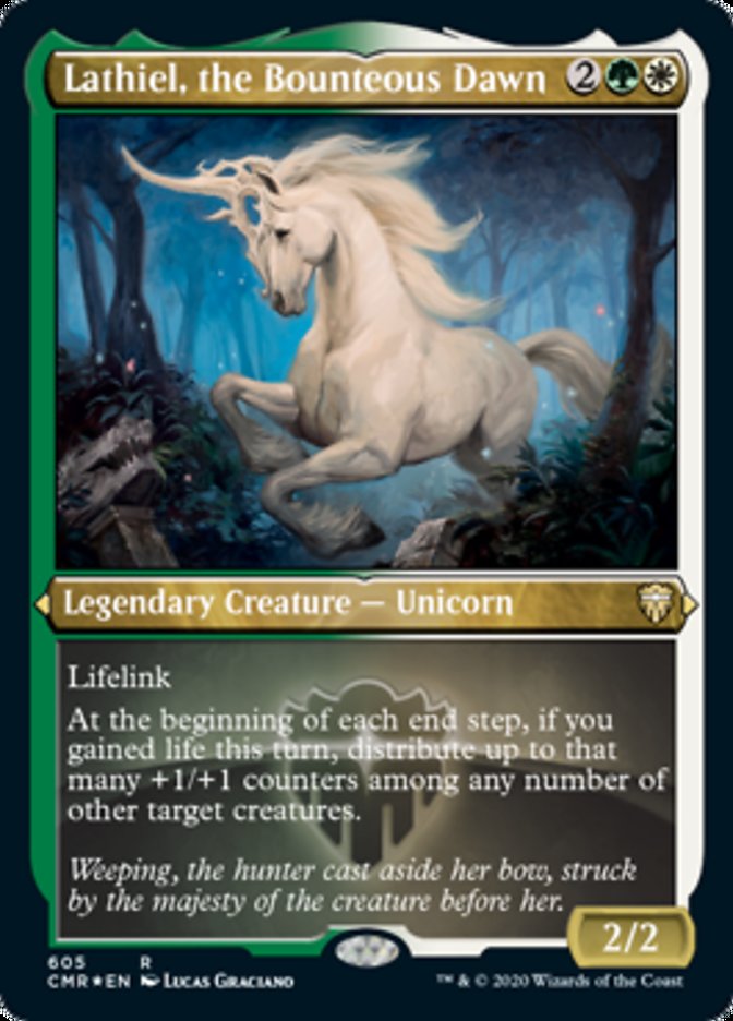 Lathiel, the Bounteous Dawn (Etched) [Commander Legends] | Gate City Games LLC
