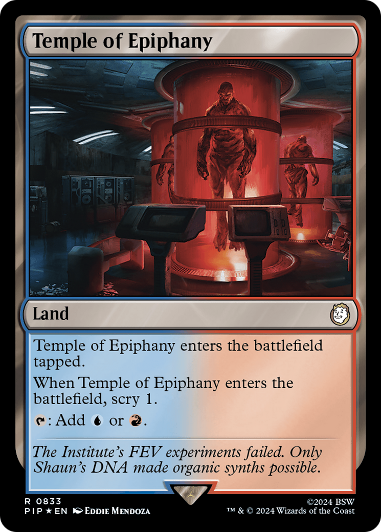 Temple of Epiphany (Surge Foil) [Fallout] | Gate City Games LLC