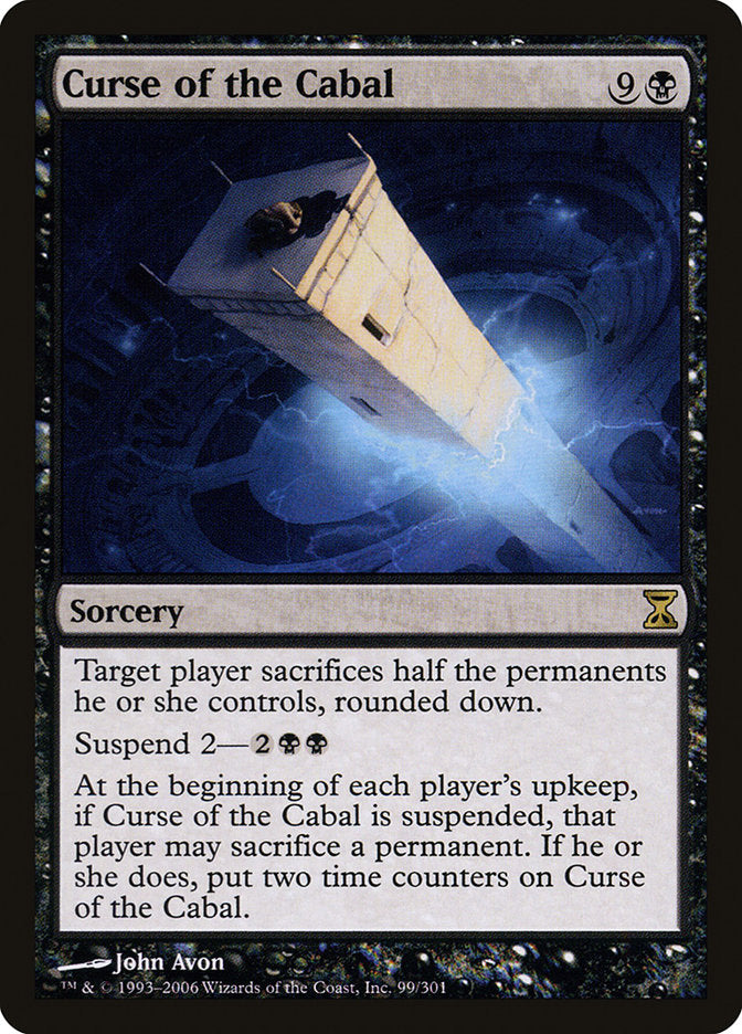 Curse of the Cabal [Time Spiral] | Gate City Games LLC