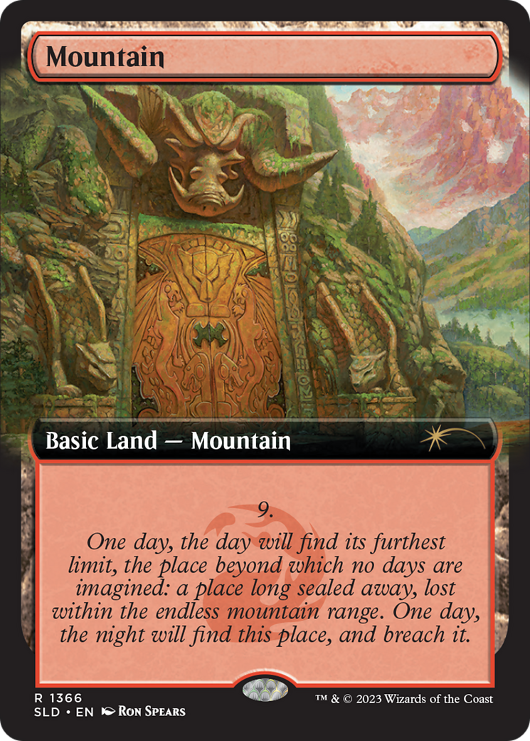 Mountain (1366) [Secret Lair Drop Series] | Gate City Games LLC