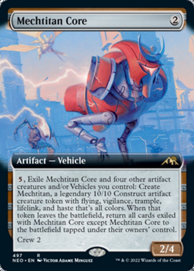 Mechtitan Core (Extended Art) [Kamigawa: Neon Dynasty] | Gate City Games LLC
