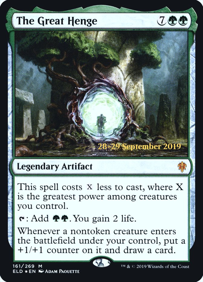 The Great Henge [Throne of Eldraine Prerelease Promos] | Gate City Games LLC