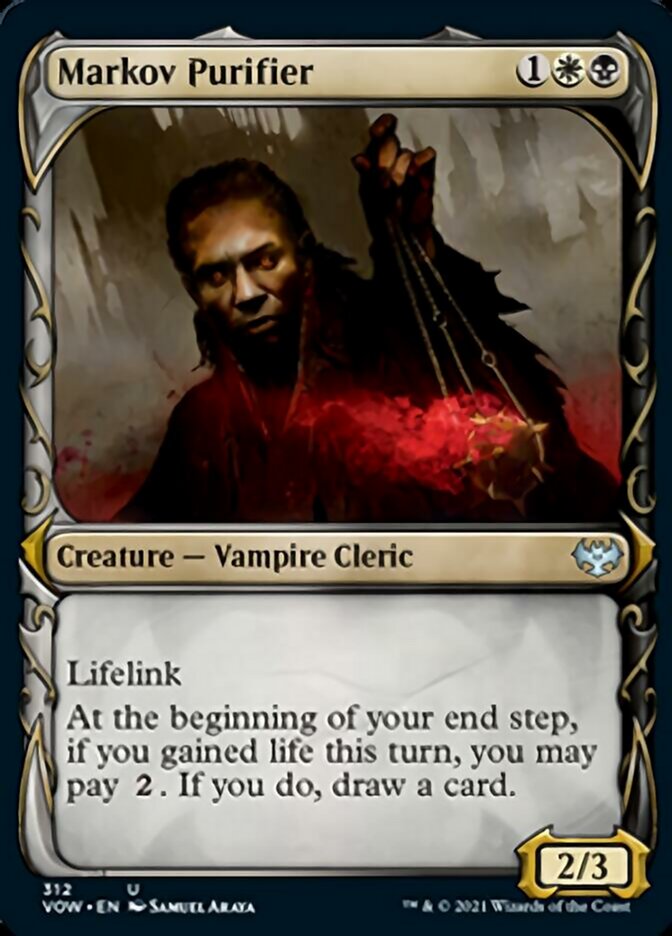 Markov Purifier (Showcase Fang Frame) [Innistrad: Crimson Vow] | Gate City Games LLC