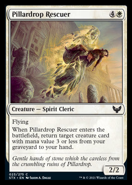 Pillardrop Rescuer [Strixhaven: School of Mages] | Gate City Games LLC