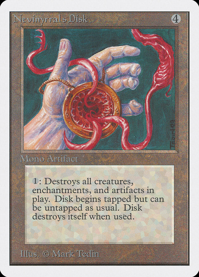 Nevinyrral's Disk [Unlimited Edition] | Gate City Games LLC