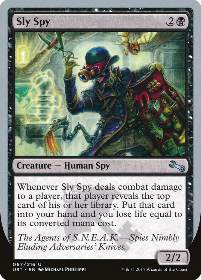 Sly Spy ("Spies Nimbly Eluding Adversaries' Knives") [Unstable] | Gate City Games LLC