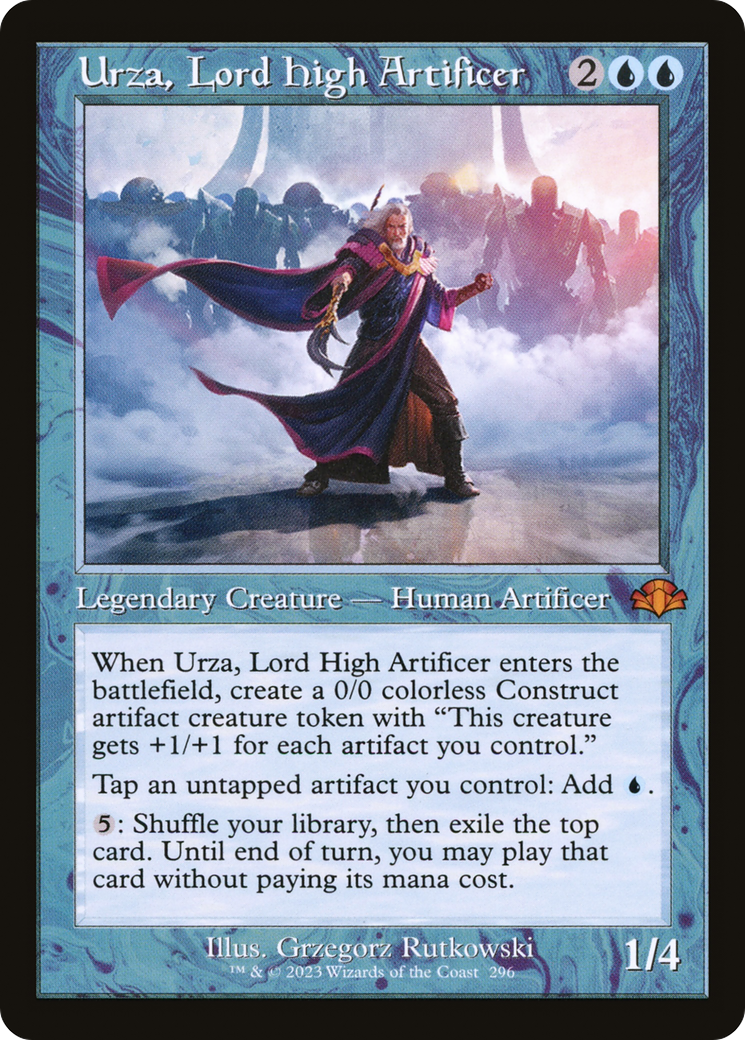 Urza, Lord High Artificer (Retro) [Dominaria Remastered] | Gate City Games LLC
