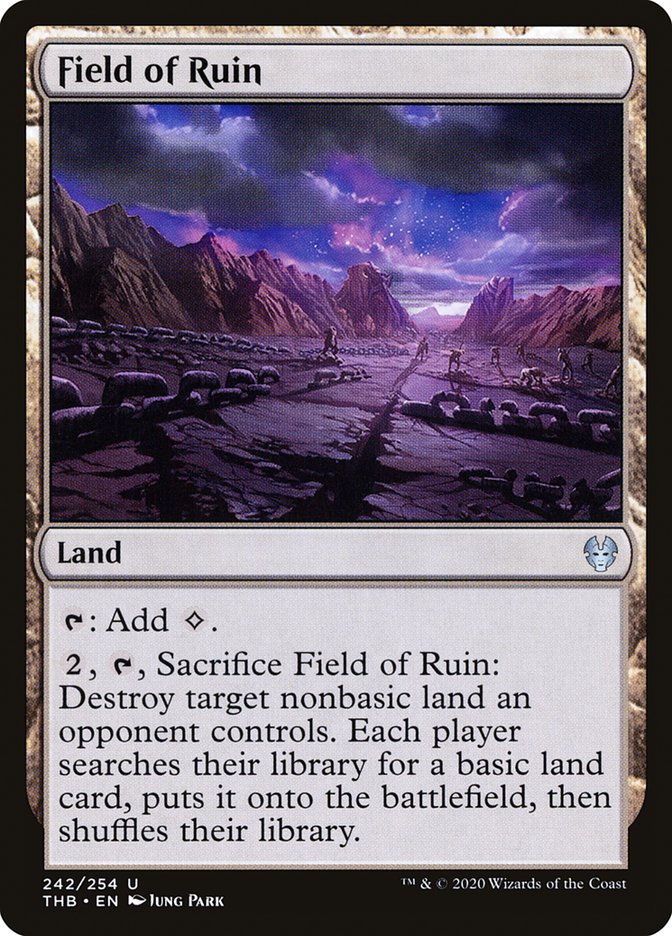 Field of Ruin [Theros Beyond Death] | Gate City Games LLC