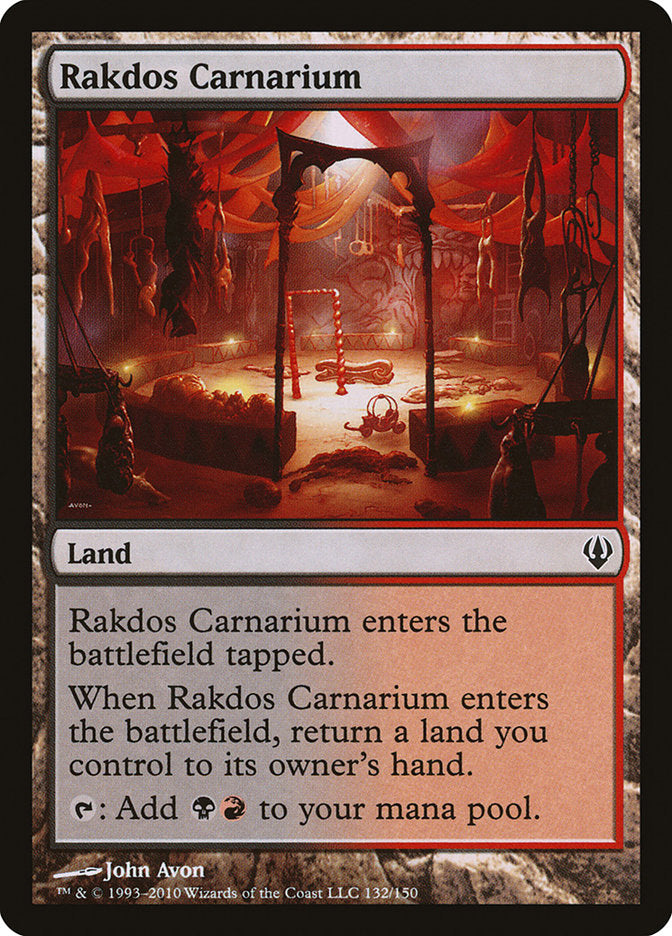 Rakdos Carnarium [Archenemy] | Gate City Games LLC