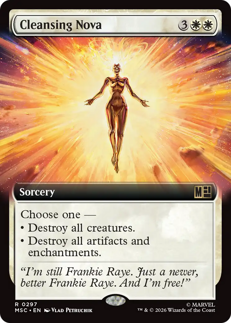 Cleansing Nova (Extended Art) [Marvel Super Heroes Commander] | Gate City Games LLC