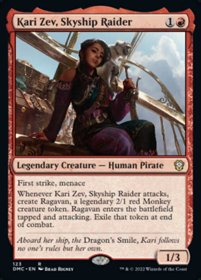 Kari Zev, Skyship Raider [Dominaria United Commander] | Gate City Games LLC