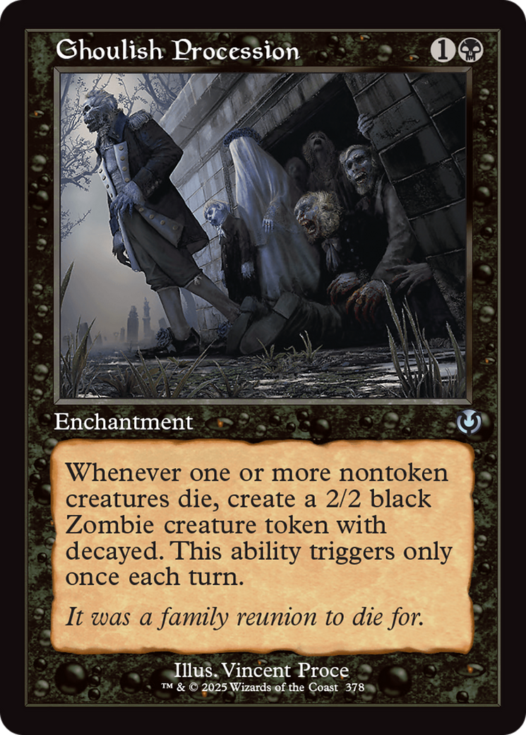 Ghoulish Procession (Retro Frame) [Innistrad Remastered] | Gate City Games LLC