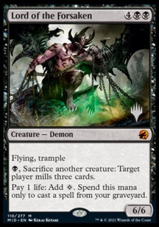 Lord of the Forsaken (Promo Pack) [Innistrad: Midnight Hunt Promos] | Gate City Games LLC