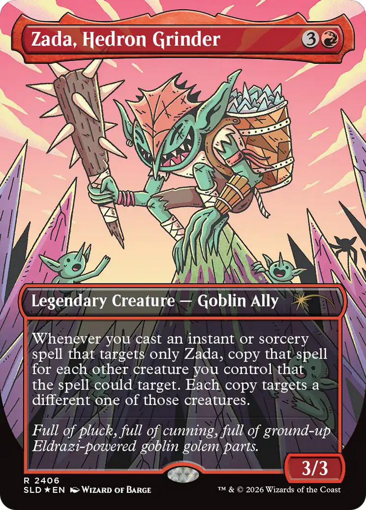 Zada, Hedron Grinder (Display Commander) - Thick Stock [Secret Lair Drop Series] | Gate City Games LLC