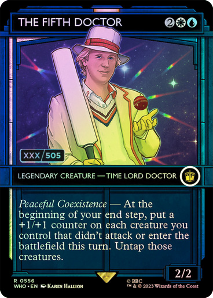 The Fifth Doctor (Serial Numbered) [Doctor Who] | Gate City Games LLC