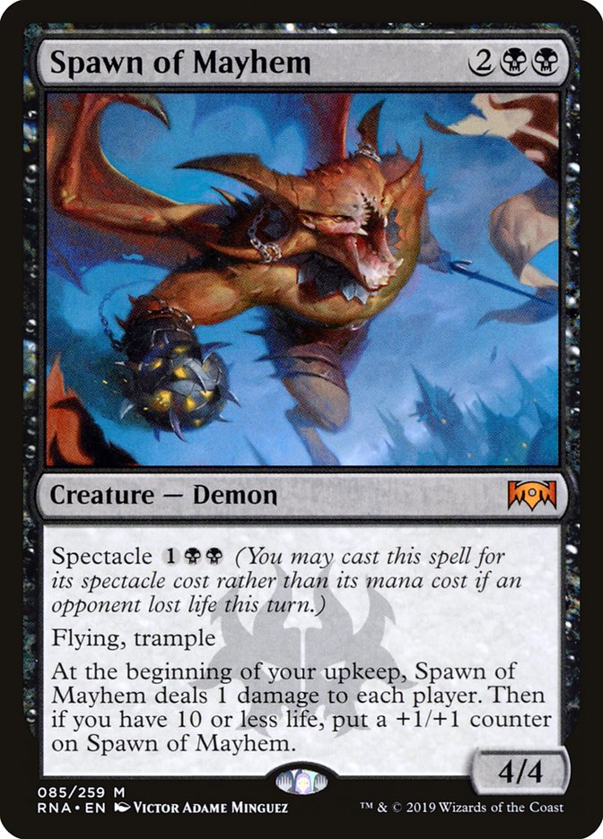 Spawn of Mayhem [Ravnica Allegiance] | Gate City Games LLC
