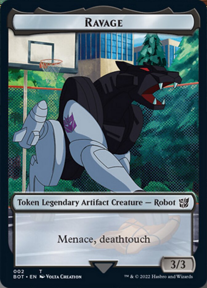 Ravage [Transformers Tokens] | Gate City Games LLC