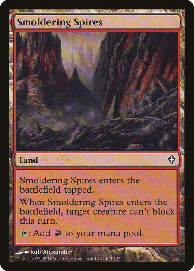 Smoldering Spires [Worldwake] | Gate City Games LLC
