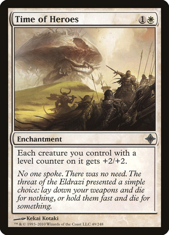 Time of Heroes [Rise of the Eldrazi] | Gate City Games LLC