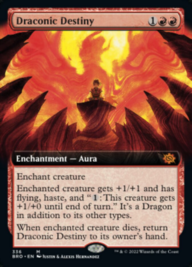 Draconic Destiny (Extended Art) [The Brothers' War] | Gate City Games LLC