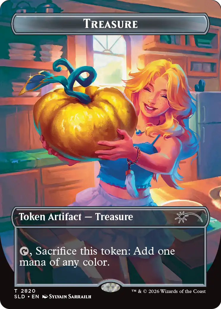 Treasure Token (2820) [Secret Lair Drop Series] | Gate City Games LLC