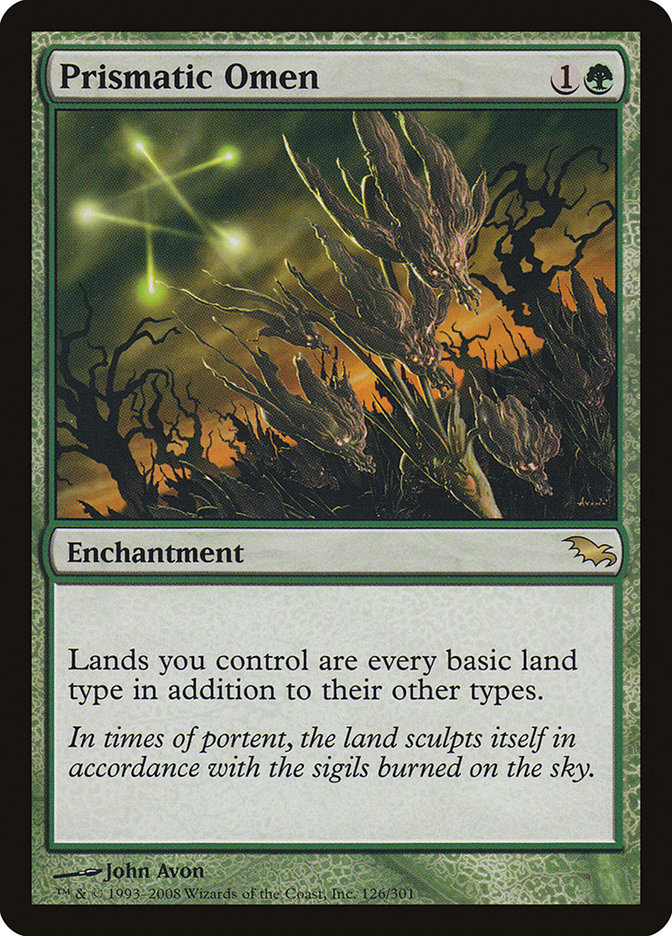Prismatic Omen [Shadowmoor] | Gate City Games LLC