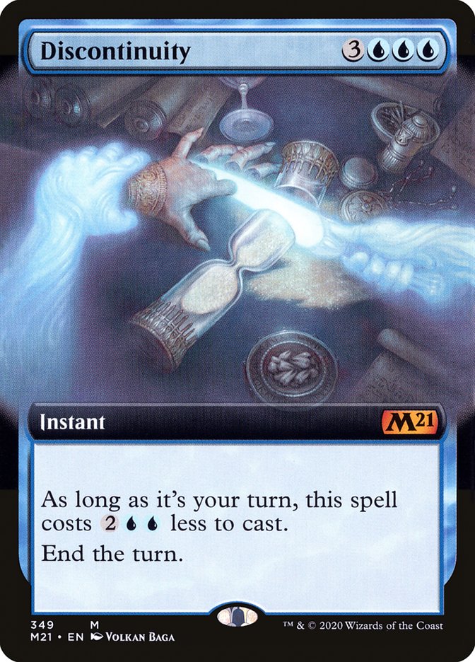 Discontinuity (Extended Art) [Core Set 2021] | Gate City Games LLC
