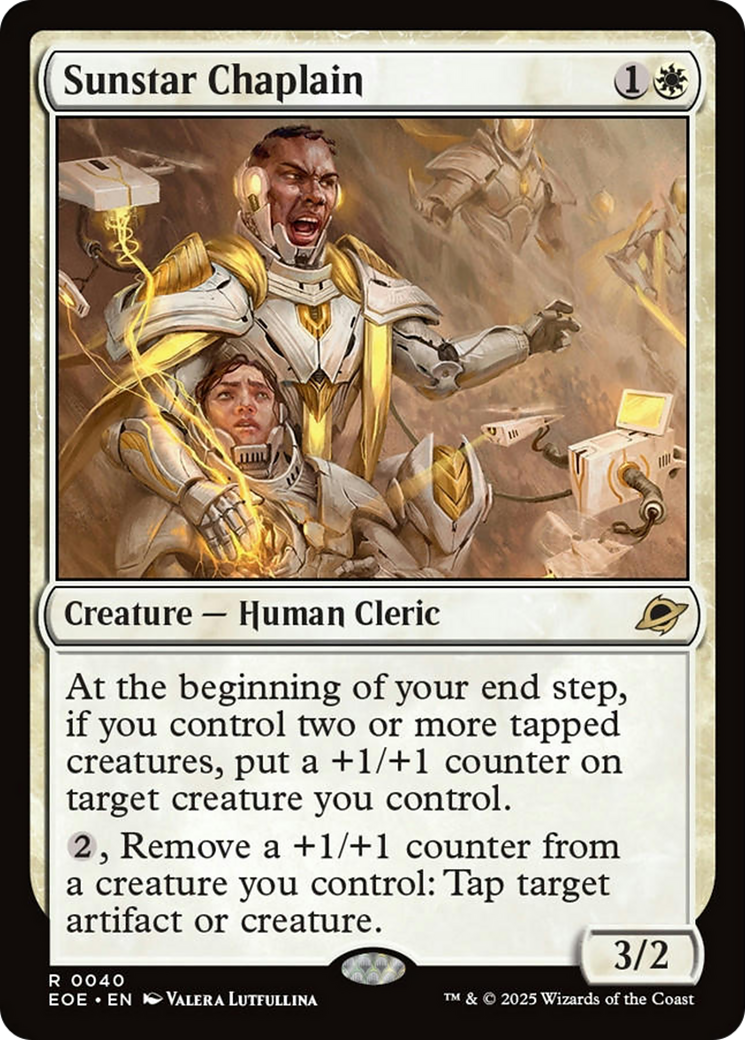 Sunstar Chaplain [Edge of Eternities] | Gate City Games LLC