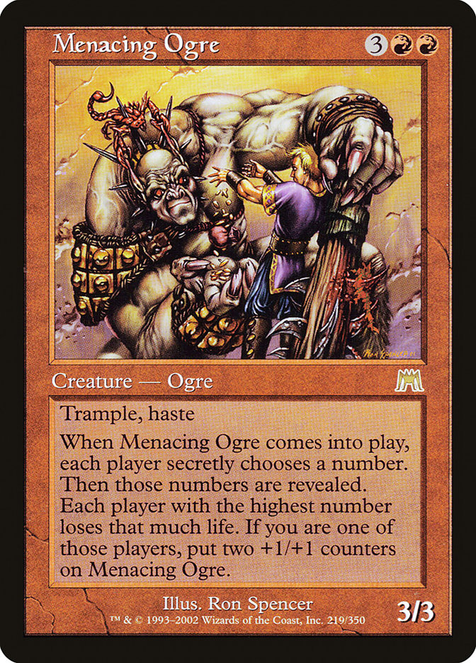 Menacing Ogre [Onslaught] | Gate City Games LLC