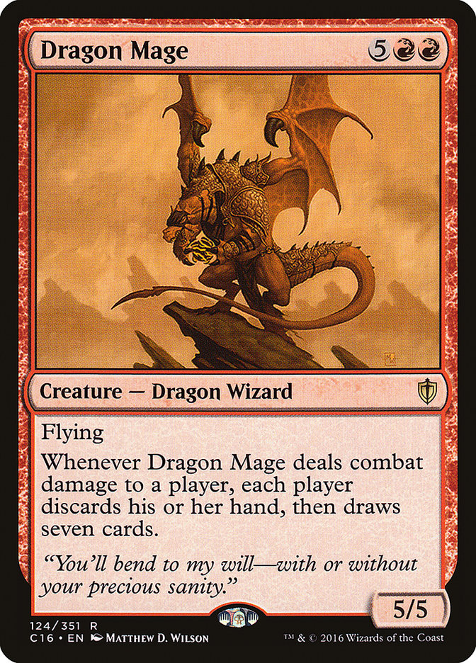 Dragon Mage [Commander 2016] | Gate City Games LLC