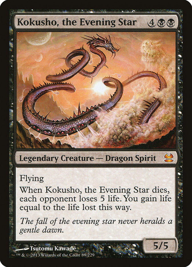 Kokusho, the Evening Star [Modern Masters] | Gate City Games LLC