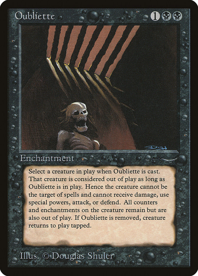 Oubliette (Light Mana Cost) [Arabian Nights] | Gate City Games LLC