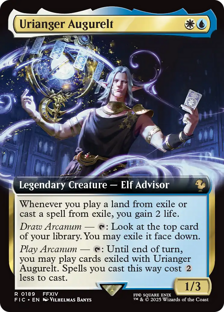 Urianger Augurelt (Extended Art) [FINAL FANTASY Commander] | Gate City Games LLC