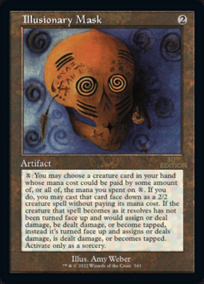 Illusionary Mask (Retro) [30th Anniversary Edition] | Gate City Games LLC