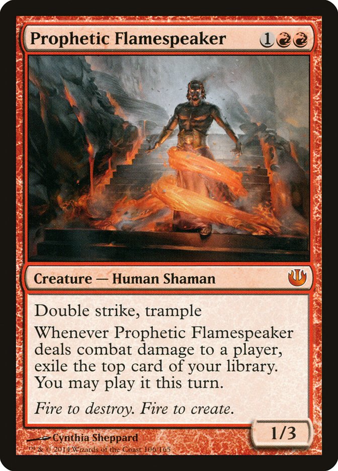 Prophetic Flamespeaker [Journey into Nyx] | Gate City Games LLC