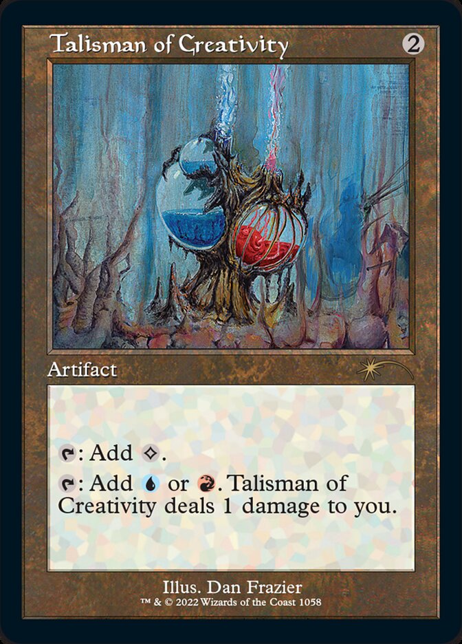 Talisman of Creativity (Foil Etched) [Secret Lair Drop Series] | Gate City Games LLC