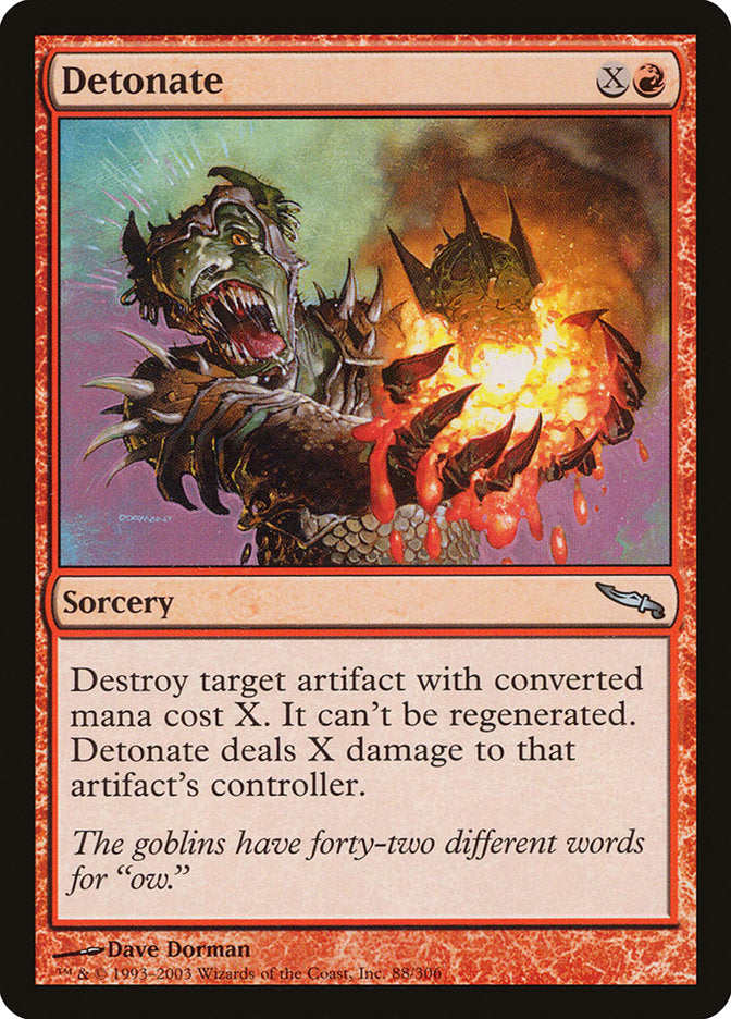 Detonate [Mirrodin] | Gate City Games LLC