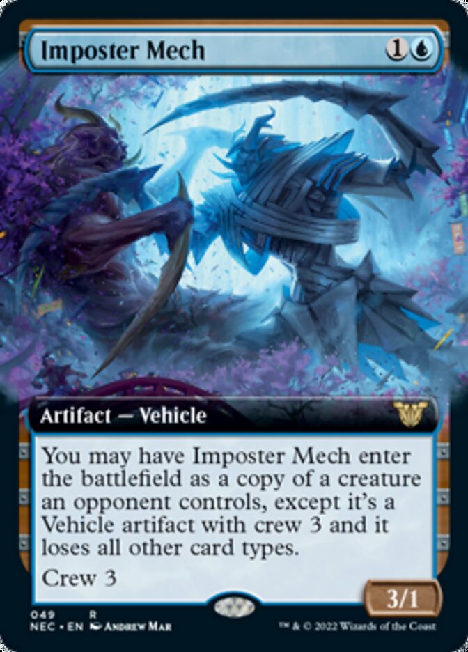 Imposter Mech (Extended Art) [Kamigawa: Neon Dynasty Commander] | Gate City Games LLC